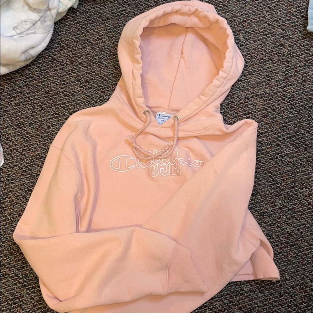Champion cropped hoodie